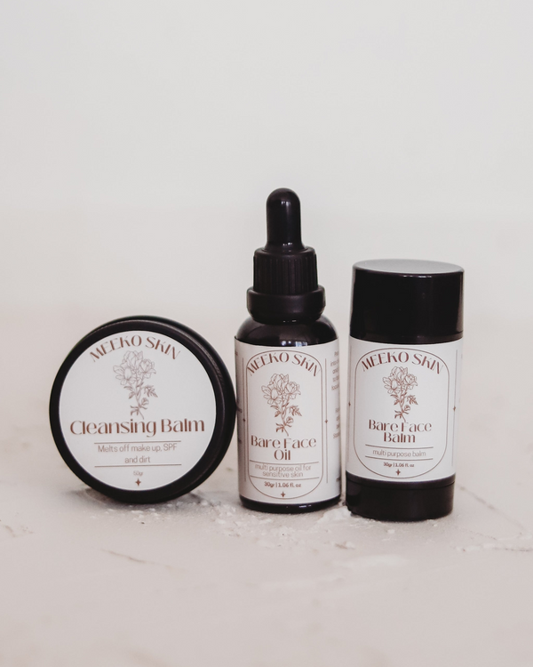 Everyday Bundle (Cleanser, bare face oil, bare face balm)